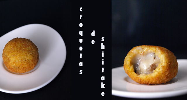Croquetas de shiitake