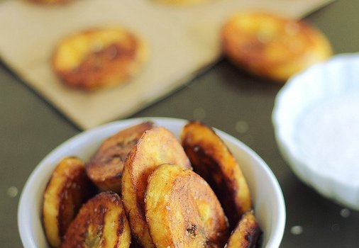 Así cocinamos el plátano frito