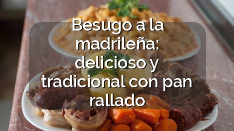 Besugo a la madrileña: delicioso y tradicional con pan rallado