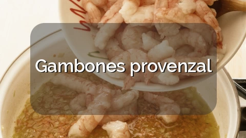 Gambones provenzal